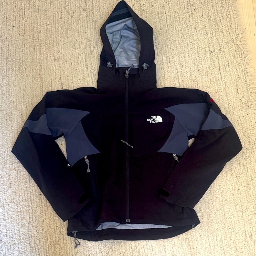 The North Face Black & Gray Hooded Softshell Summit Jacket Sz. XS